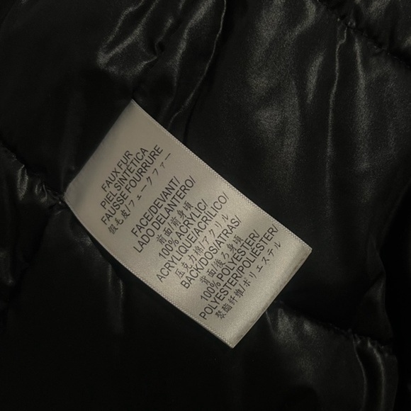 BCBG Women Hooded Parka Coat Green - Size S - Good condition - Picture 5 of 7